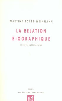 La relation biographique