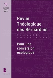 Revue théologique des Bernardins n.16 : le Christ et l'univers