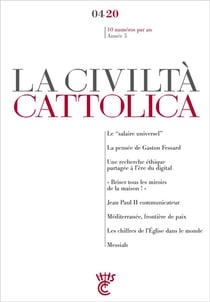 La civiltà cattolica : avril 2020