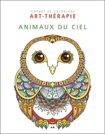 Animaux du ciel - carnet de coloriage art-thérapie