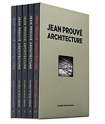 Jean prouve architecture - coffret 2 (5 vol)