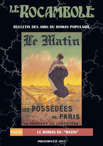 LE ROCAMBOLE N°83-84 : Le Roman du "Matin"