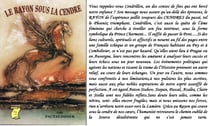 L'aventure humaine, passée, présente et à venir Tome 11 : le rayon sous la cendre