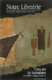 Cinq ans de littératures, 1991-1995 - afrique noire t.2