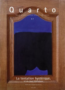 Revue Quarto n.97 : la tentation hystérique