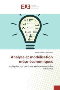 Analyse et modelisation meso-economiques : Appliquees aux politiques environnementales en France