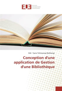 Conception dune application de gestion dune bibliotheque