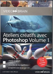 Coffret ateliers créatifs avec photoshop - vol1 et vol2