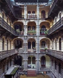 Yves marchand and romain meffre budapest courtyards