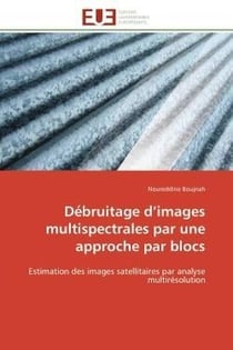 Debruitage d'images multispectrales par une approche par blocs - estimation des images satellitaires