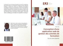 Conception d'une application web de gestion des activites de formation
