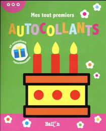 Mes tout premiers autocollants (gâteau)