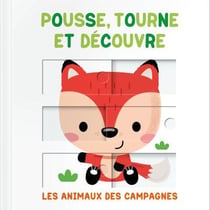 Pousse et découvre : les animaux des campagnes