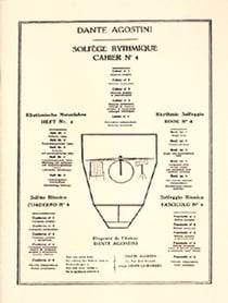 DANTE AGOSTINI : SOLFEGE RYTHMIQUE - VOLUME 4