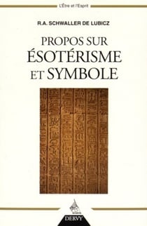 Propos sur ésoterisme et symbole