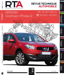 Revue technique automobile n.805 : Qashqai I ph2:1.6 dci (130 ch) 03/2010A 2014