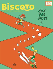 Lot de 5 Biscoto N°53 - C'Est Pas Juste : Octobre 2017 - Lot de 5 Ex