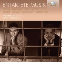 Entartete Music, oeuvres pour saxophone et piano