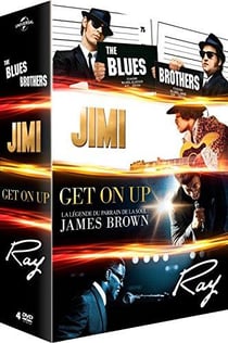 The Blues Brothers + Jimi + Get On Up + Ray