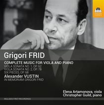 Complete music for viola and piano