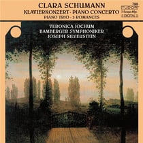 Schumann, Clara : Concerto pour piano, trio avec piano, 3 romances