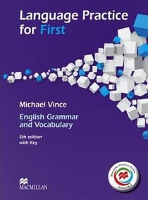 LANGUAGE PRACTICE FOR FIRST STUDENT BOOK WITH KEY AND MPO - 2015 UPDATED EXAM 5TH EDITION