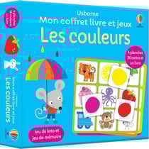 Mon coffret livre et jeux : les couleurs