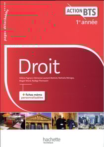 Action BTS : droit - BTS 1re année - livre de l'élève (édition 2017)