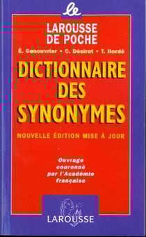Larousse de poche - dictionnaire des synonymes