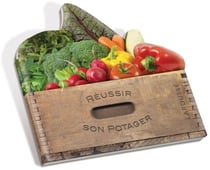 Réussir son potager (panier de légumes)