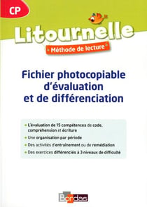 Litournelle : Fichier Photocopiable D'Évaluation Et De La Différenciation - Cp
