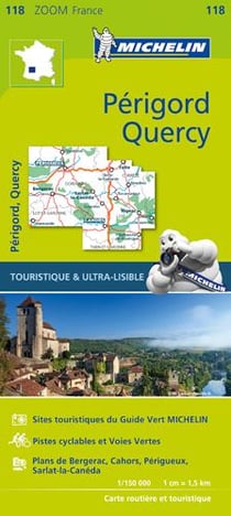 Cartes Zoom n.118 : Périgord Quercy