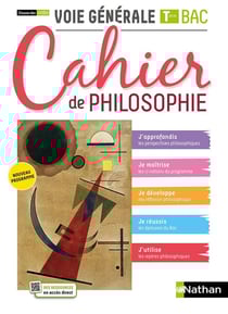 Cahier de philosophie : terminale, voie générale (édition 2021)