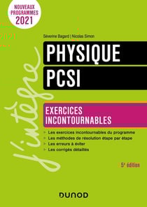 Physique - PCSI - exercices incontournables (5e édition)