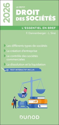 Le petit Droit des sociétés : L'essentiel en bref (édition 2026)