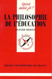 La philosophie de l'éducation