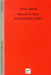 Manuel de droit international public