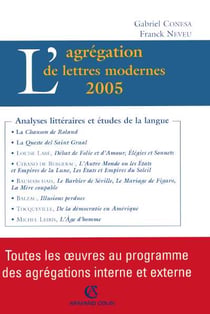 L'agregation de lettres modernes 2005 (edition 2005)