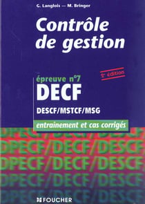 Entrainement et cas au controle de gestion decf