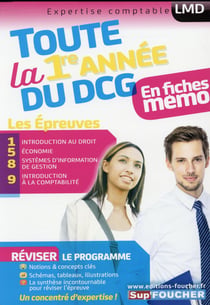 TOUTE LA 1RE ANNEE DCG1 5 8 9 EN FICHES