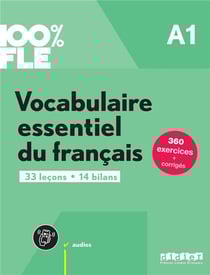 100% FLE : Vocabulaire essentiel du français - A1 - Livre + didierfle.app