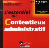 l'essentiel du contentieux administratif - 4ème édition