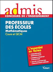 Concours professeurs des écoles - mathématiques - écrit (2e édition)