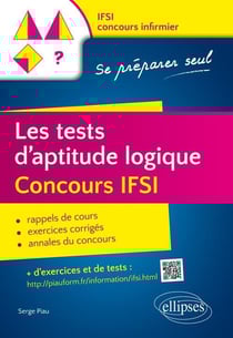 Les tests d'aptitude logique - concours IFSI