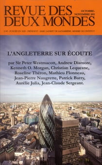 Revue des deux mondes : octobre/novembre 2011