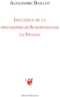 Influence de la philosophie de Schopenhauer en France