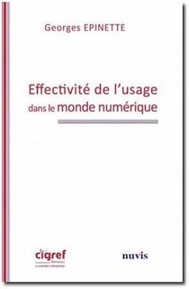 Effectivité de l'usage dans le monde numérique