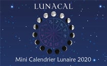 Lunacal, mini calendrier lunaire 2020 (édition 2020)