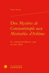 Des mystères de Constantinople aux misérables d'Athènes - le "roman-feuilleton" grec au XIXe siècle