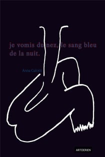 Je vomis du nez, le sang bleu de la nuit